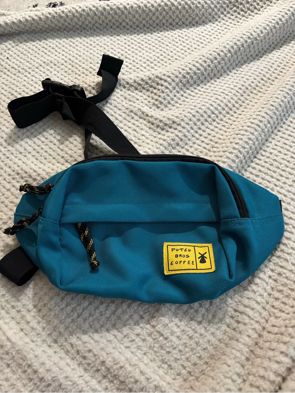 Dutch Bros Teal Fanny Pack Granola Crunchy Coffee girl